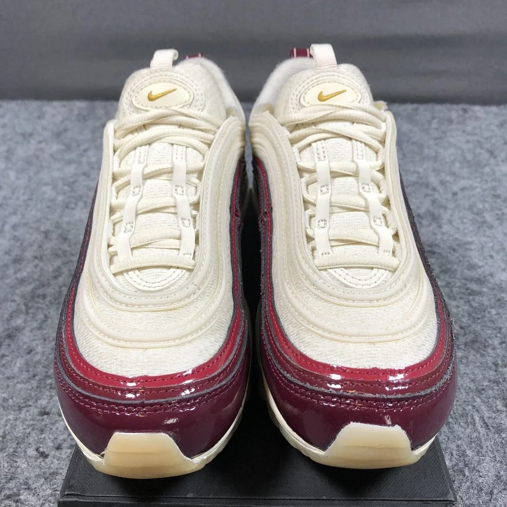 Nike Women's Air Max 97 DQ8582-600 Dark Beetroot/Coconut Milk Size 8.5